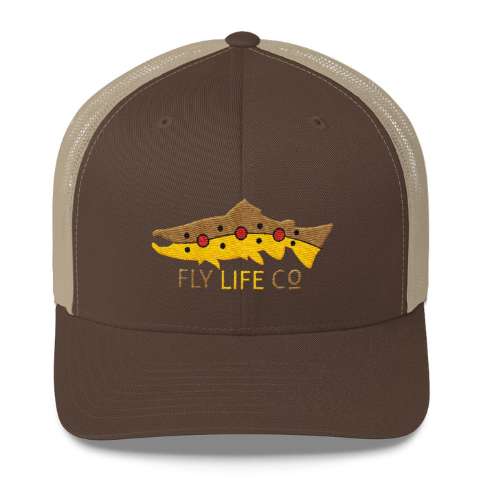 FLY LIFE CO BROWN TROUT - HAT